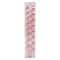 Providence 2-Pack Pink Twisted Taper Candles