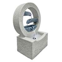 Grey Water Outdoor Fountain, 12"