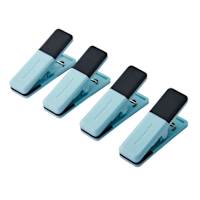 KitchenAid Set of 4 Mineral Water Blue Small Bag Clips
