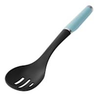 KitchenAid Mineral Water Blue Nylon Slotted Spoon