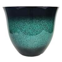 Nora Reactive Blue Outdoor Egg Planter, Extra Large