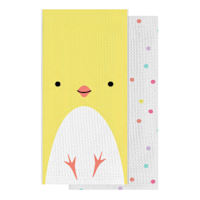 Bunny Brights Set of 2 Chick Kitchen Towels