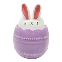 Bunny Brights Purple Easter Bunny Cookie Jar