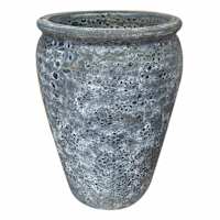Arcadia Blue Lava Outdoor Planter, Small