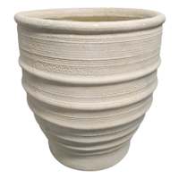 Neutral Resin Outdoor Planter, 19"