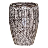 Amber Ceramic Outdoor Planter, Small