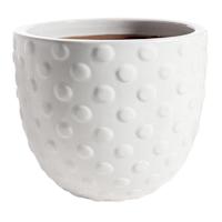 Providence Isabella White Outdoor Planter, Large