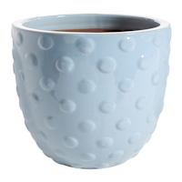 Providence Isabella Blue Outdoor Planter, Medium