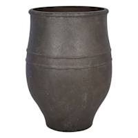 Black Onyx Outdoor Planter, Extra Large