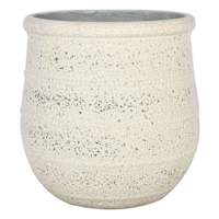 White Denali Outdoor Planter, Medium