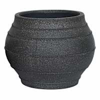 Black Onyx Outdoor Planter, Small