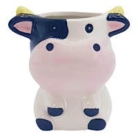 Indoor Mini Cow Planter, 3"