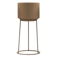 12In Planter Stand Taupe