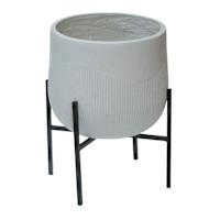 18In Mgo Planter Stand