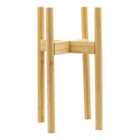 Adjustable Wooden Plant Stand, 16"