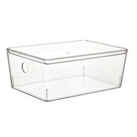 Clear Storage Container with Lid, 3.8L