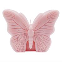 Pink Butterfly Shaped Candle