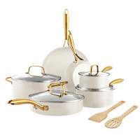 Greenpan Studio 12-Piece Linen Cookware Set