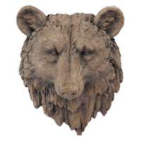 Lake & Lodge Bear Wall Plaque, 14"