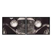 Framed Set of 2 Cars Wall Art
