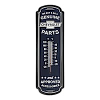 Die Cut Tin Thermometer Chevrolet