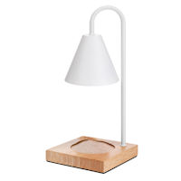 White Metal Candle Lamp Warmer