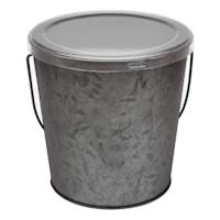 Galvanized Metal Bucket Citronella Candle, 12oz