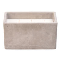 Natural Cement Citronella Candle, 36oz