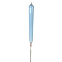 Light Blue Citronella Flare Candle, 7oz
