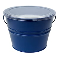 Royal Blue Bucket Citronella Candle, 28oz