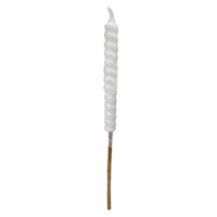 White Citronella Flare Candle