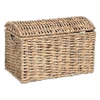 Water Hyacinth Storage Trunk with Lid, Small