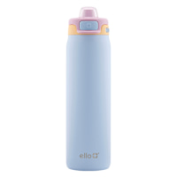 Ello Pop & Fill Coastal Sunrise Stainless Steel Water Bottle, 22oz
