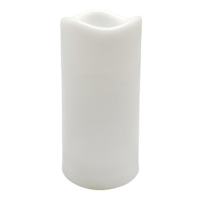 White Pillar Candle, 3x6