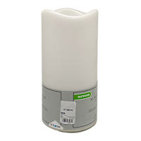 4x8 White Pillar Candle