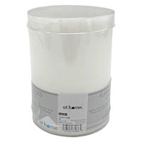3x4 White Pillar Candle