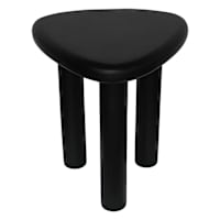 Trina Wooden Accent Table, Black