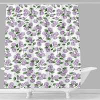 Lavender Hydrangeas Shower Curtain, 72"