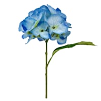 Blue Hydrangea Pick, 11"