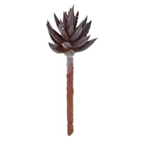Purple Succulent Pick, 5.5"