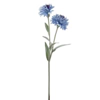 Blue Natural Touch Cornflower Pick, 11.5"