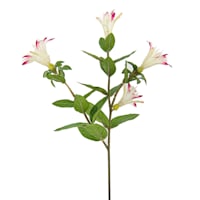 Pink & White Natural Touch Honeysuckle Pick, 12"