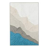 Honeybloom Framed Abstract Canvas Wall Art, 32x47