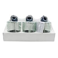 3-Pack Clear Table Torches