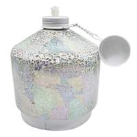 Iridescent Mosaic Table Torch