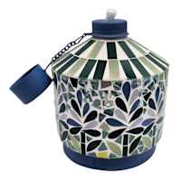 Garden Mosaic Table Torch