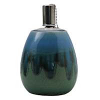 Green Ombre Ceramic Table Torch