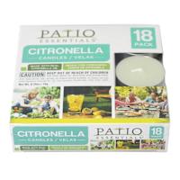 18-Pack Citronella Tealight Candles