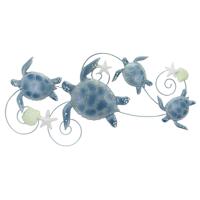 Metal Sea Turtles, 18"