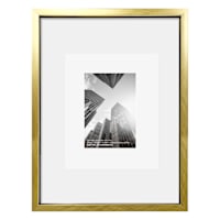 12x16 Gold Matted to 8x10 & 5x7 Wall Frame